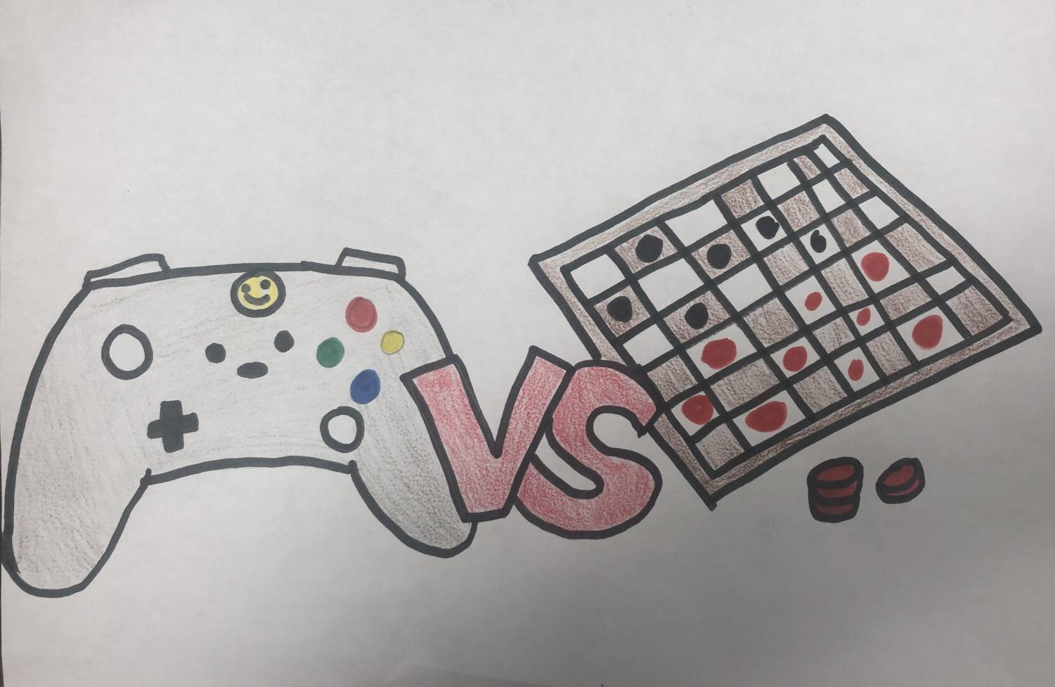 Video Game vs Board Game