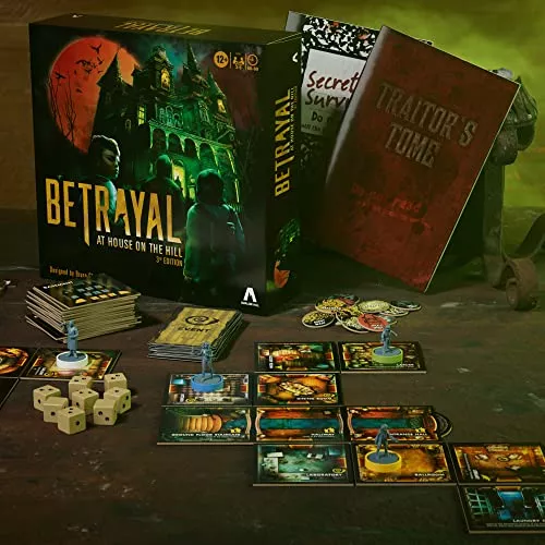 Jogo De Tabuleiro Hasbro Gaming Betrayal At The House On The